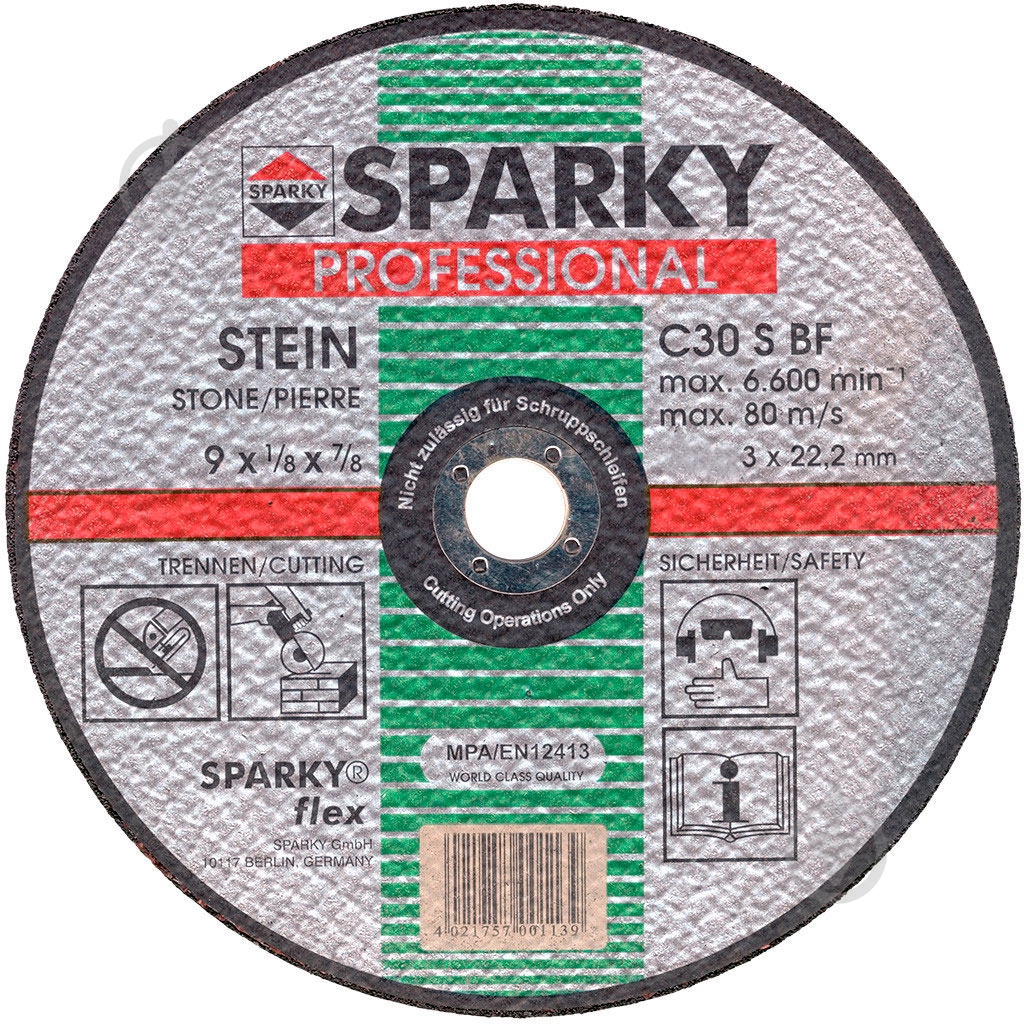 Круг відрізний Sparky 115x3,0x22,2 мм - фото 1