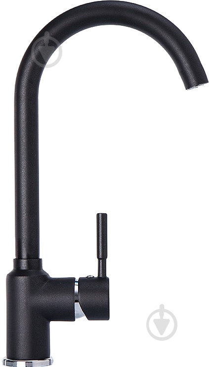 Смеситель для кухни Interline Tango new Black - фото 1