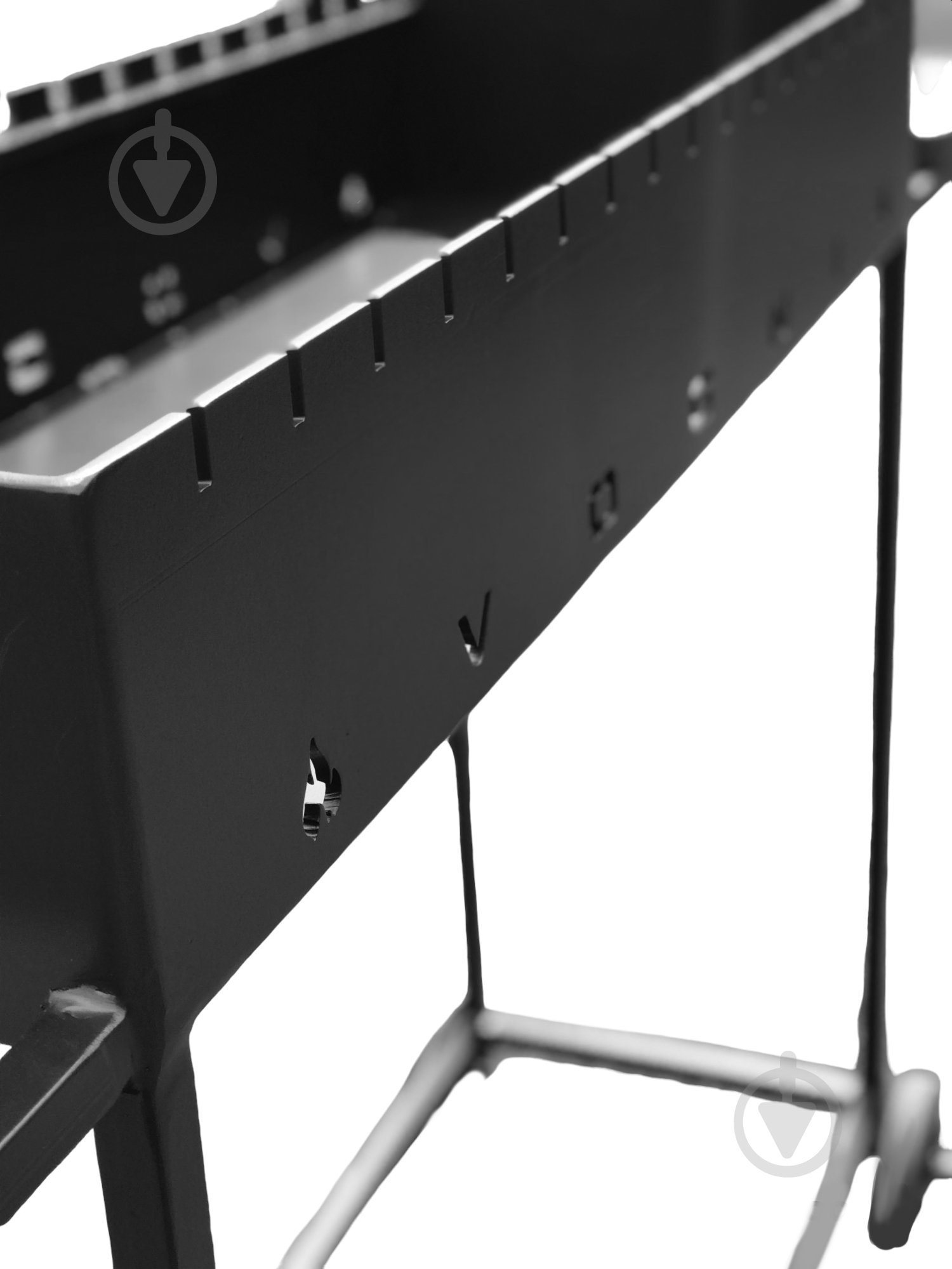 Мангал Vogni Home 700 сталь 5 мм (з решетка гриль,подставка под казан,кочерга,лопатка) - фото 3