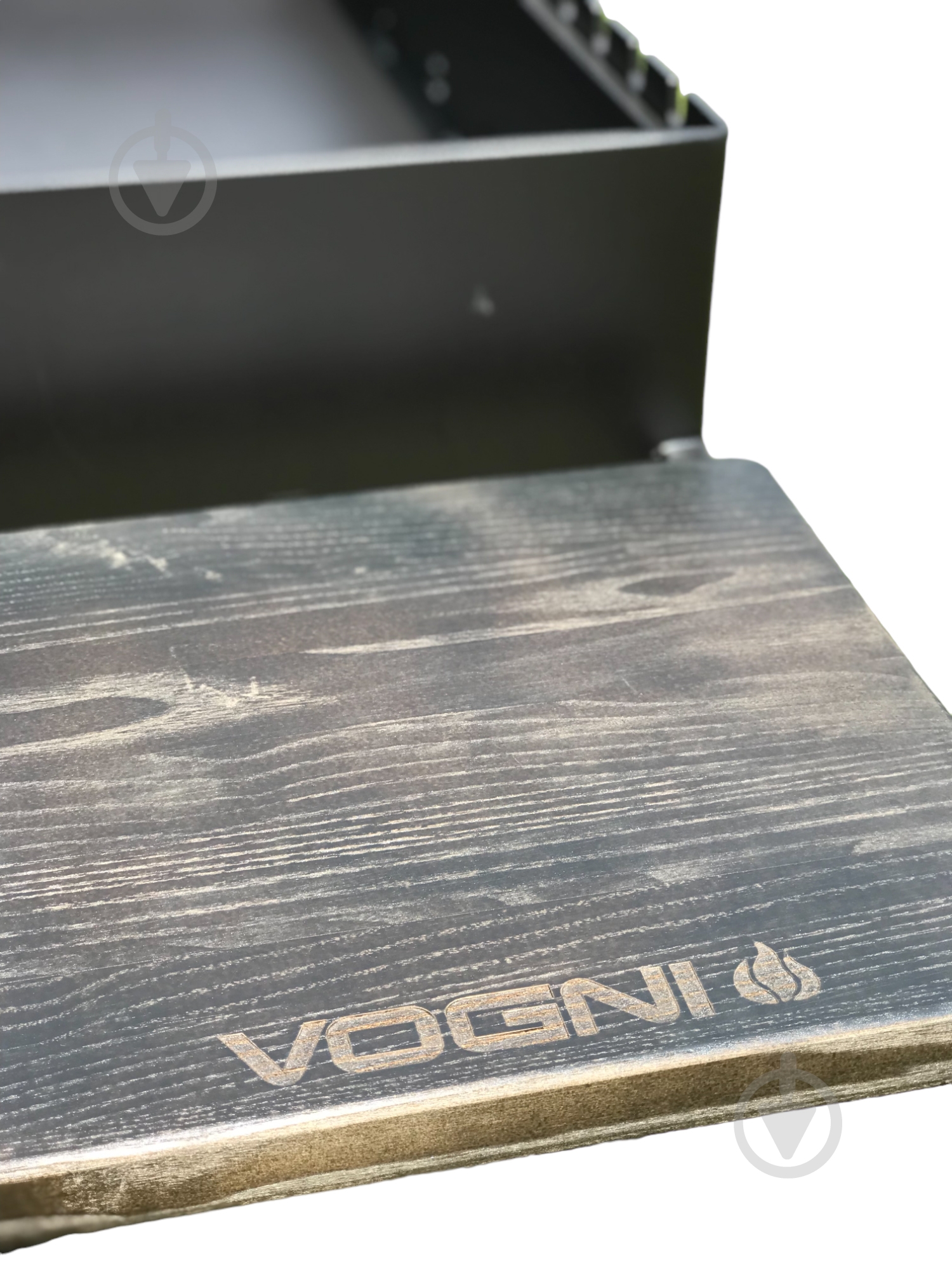 Мангал Vogni Home 700 сталь 5 мм (з решетка гриль,подставка под казан,кочерга,лопатка) - фото 4