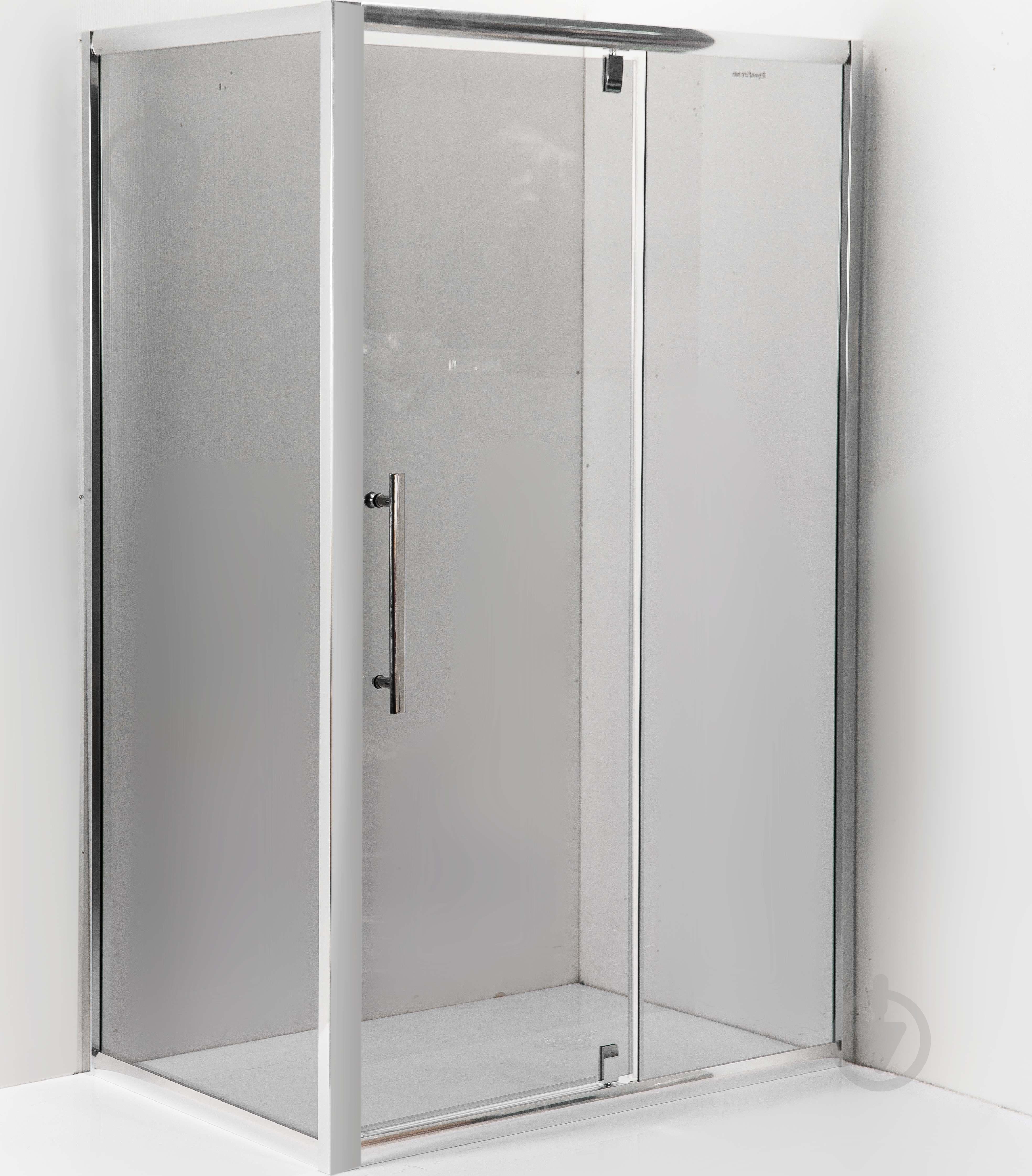 Душевая кабина AquaStream Ethos 100SR Swing Grey - фото 1