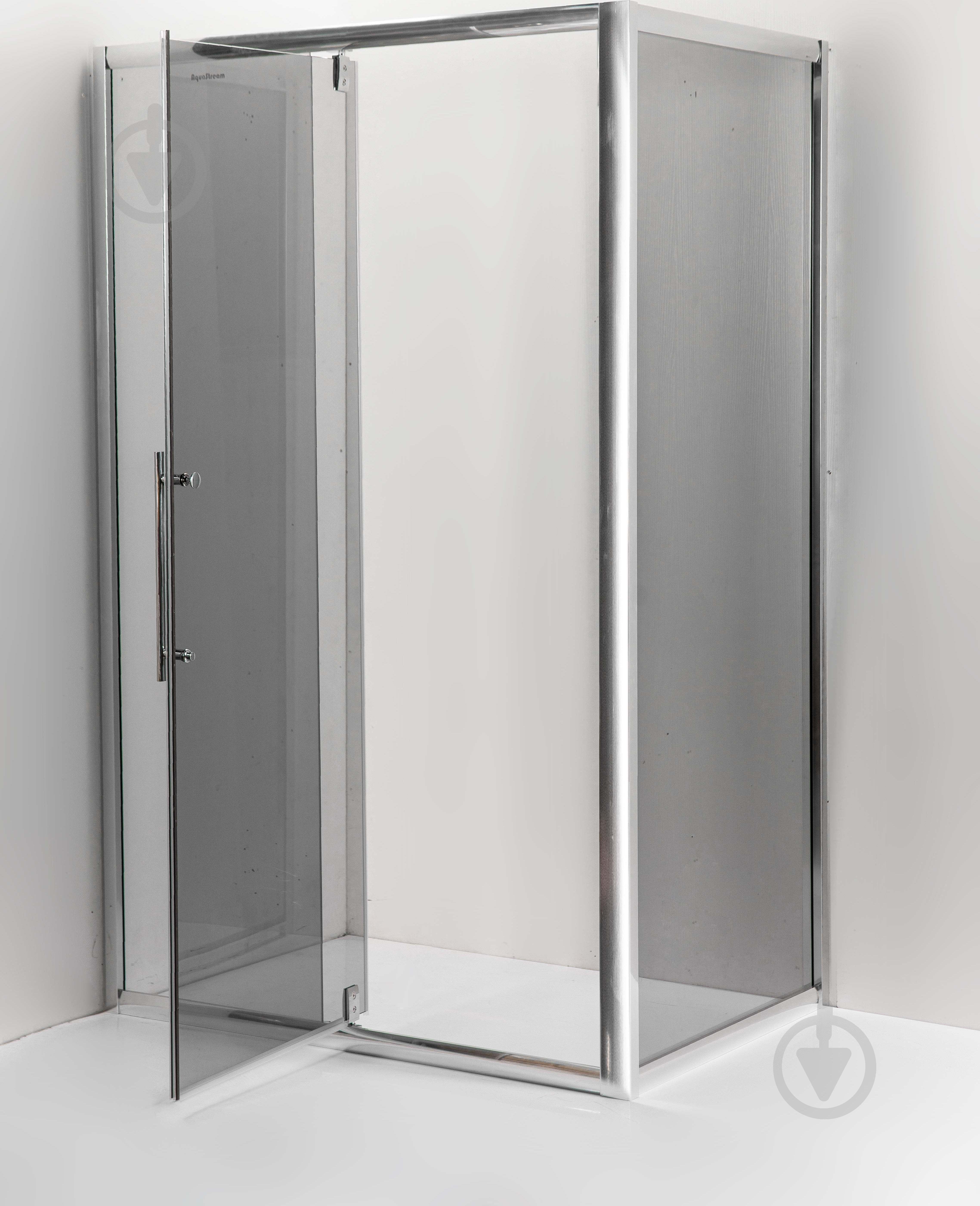 Душевая кабина AquaStream Ethos 100SR Swing Grey - фото 2