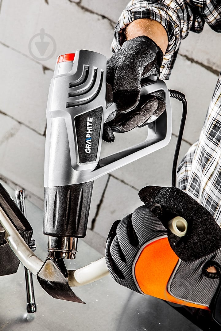 Фен строительный GRAPHITE 59G524 - фото 2