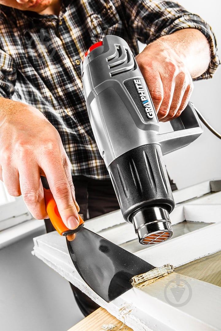 Фен строительный GRAPHITE 59G524 - фото 3