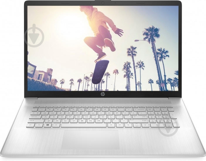 Ноутбук HP 17-cp0012ua 17,3 (423L6EA) silver - фото 1 Ноутбук HP 17-cp0012ua 17,3 (423L6EA) silver - фото 1
