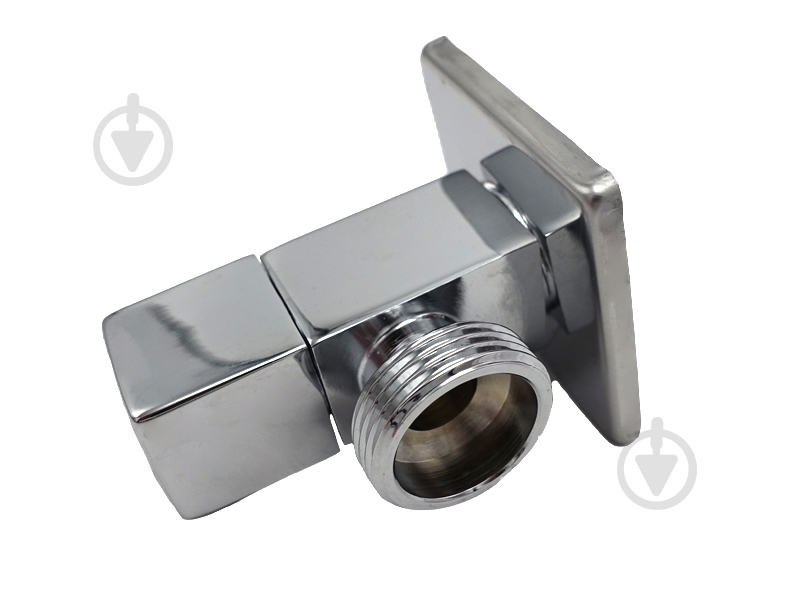 Кран угловой ASCO 1/2"х3/4" для сантехприборов Chrome AS-AV-012 - фото 2