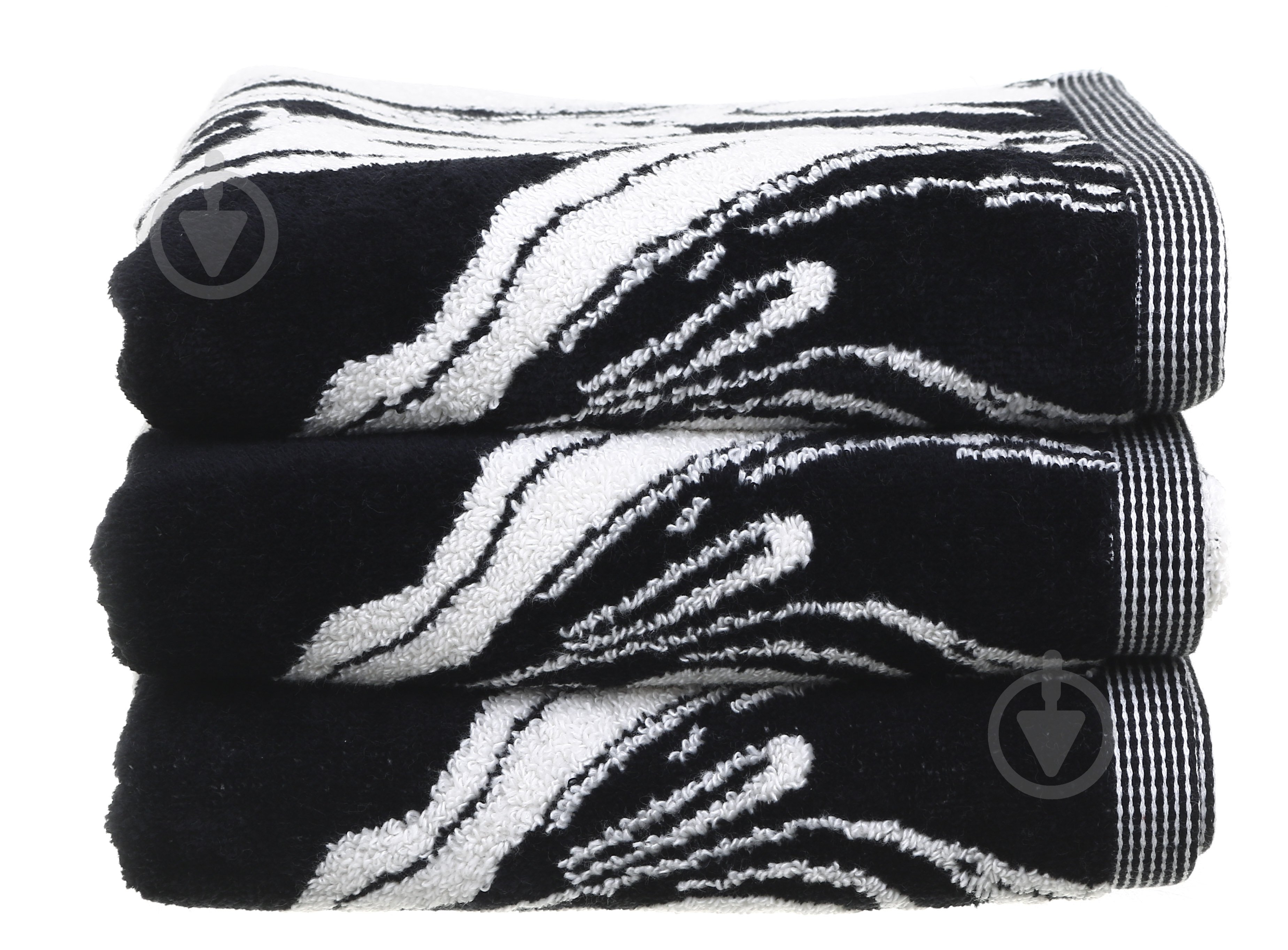 Полотенце Manchas 50x90 см черный - фото 1