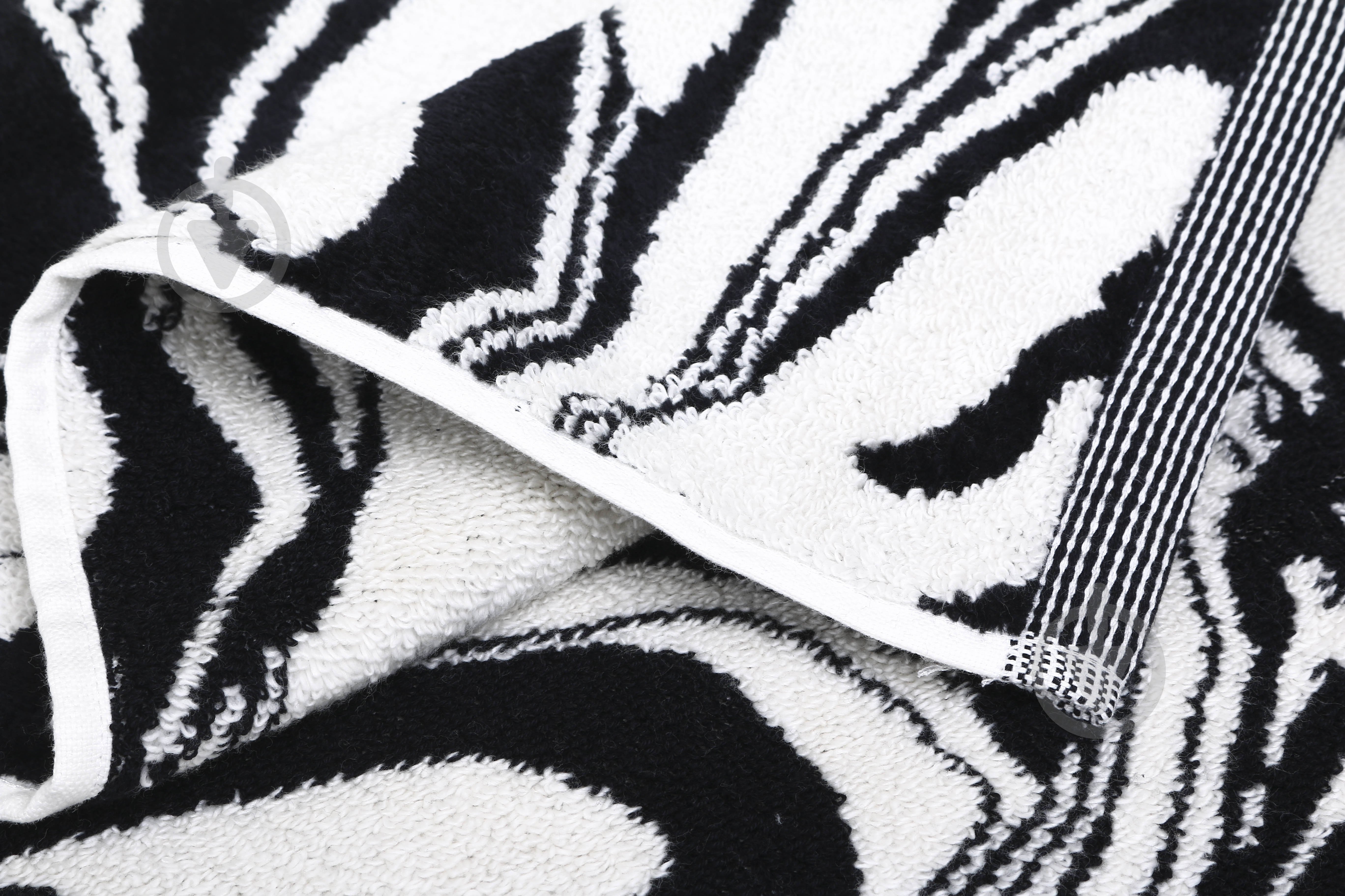 Полотенце Manchas 50x90 см черный - фото 3