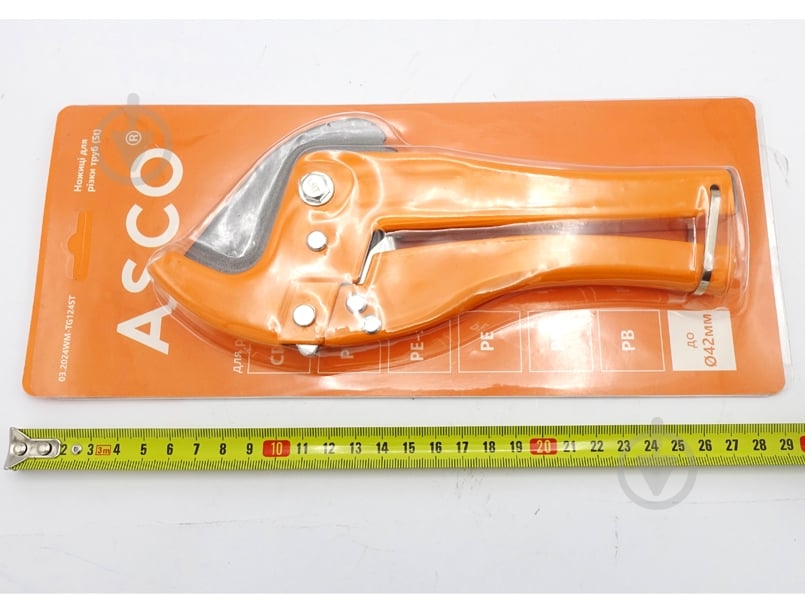 Труборіз ASCO для пластикових труб д.20-42 мм - фото 6 Труборіз ASCO для пластикових труб д.20-42 мм - фото 6