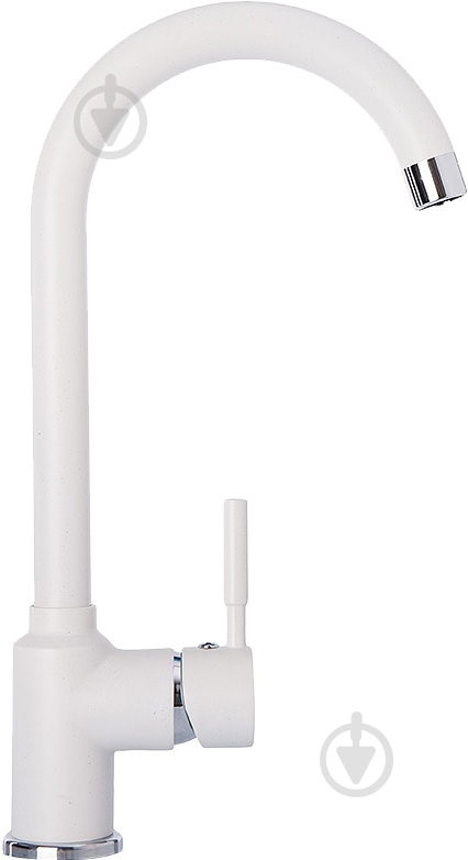 Смеситель для кухни Interline Tango white - фото 2