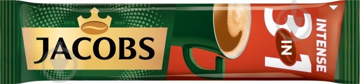 Кофейный напиток Jacobs Интенз 3 в 1 17,5 г - фото 1