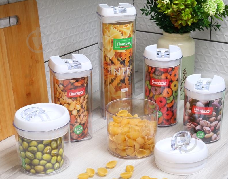 Банка для сипучих Flamberg Intra Round 750 мл - фото 6 Банка для сипучих Flamberg Intra Round 750 мл - фото 6