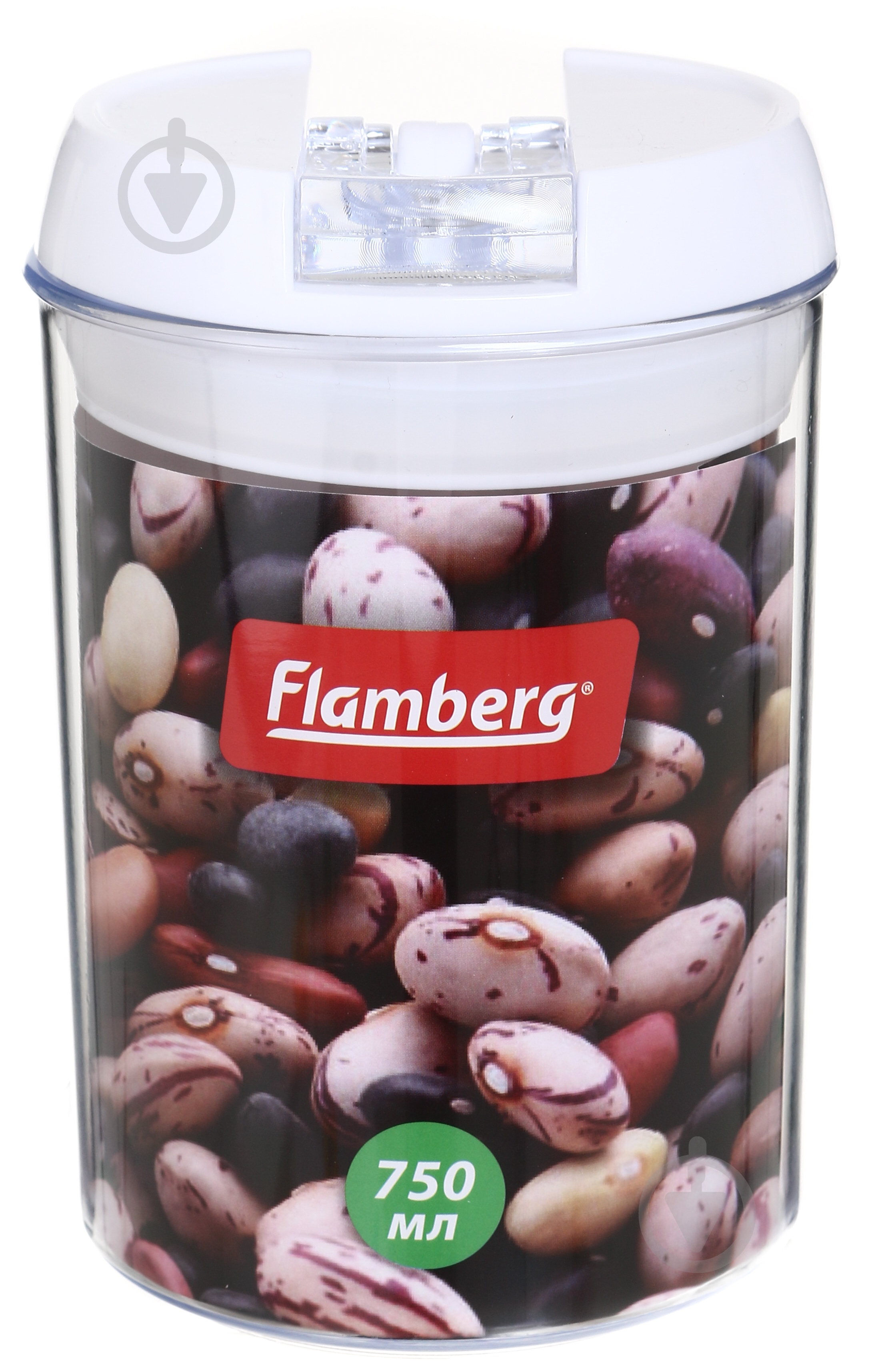 Банка для сипучих Flamberg Intra Round 750 мл - фото 1 Банка для сипучих Flamberg Intra Round 750 мл - фото 1