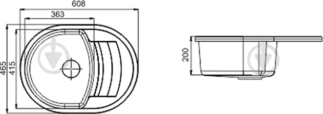 Мойка для кухни Interline BELLA old white - фото 3