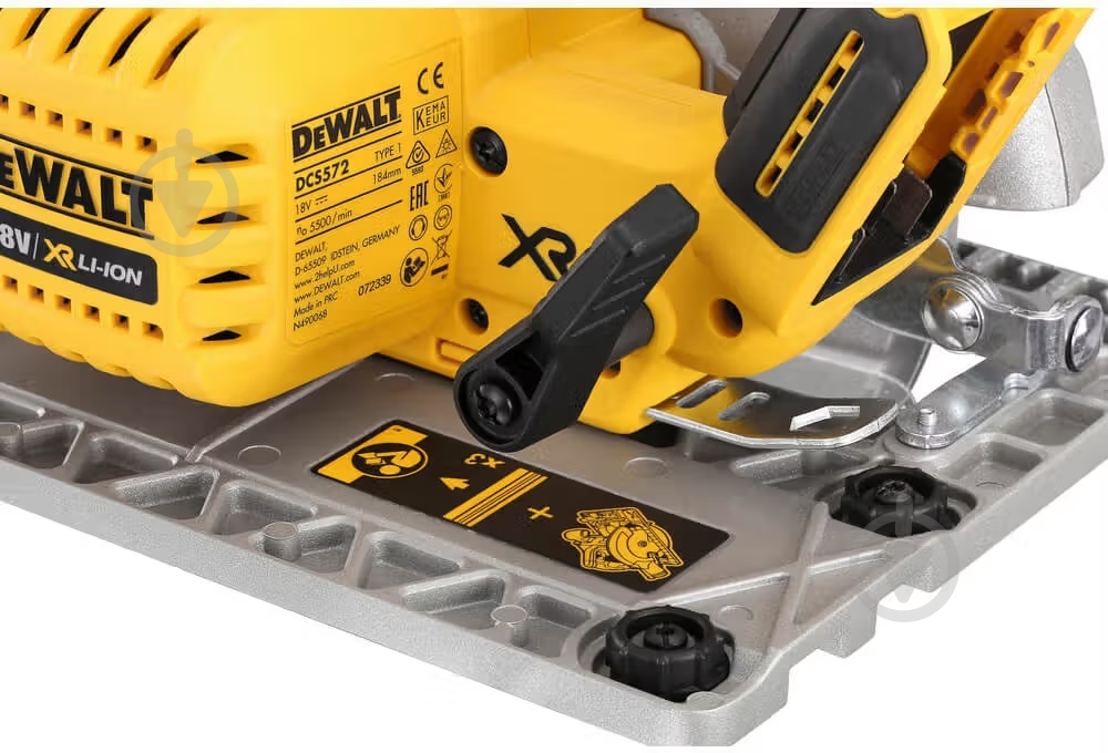 Пила дисковая DeWalt DCS572N - фото 3