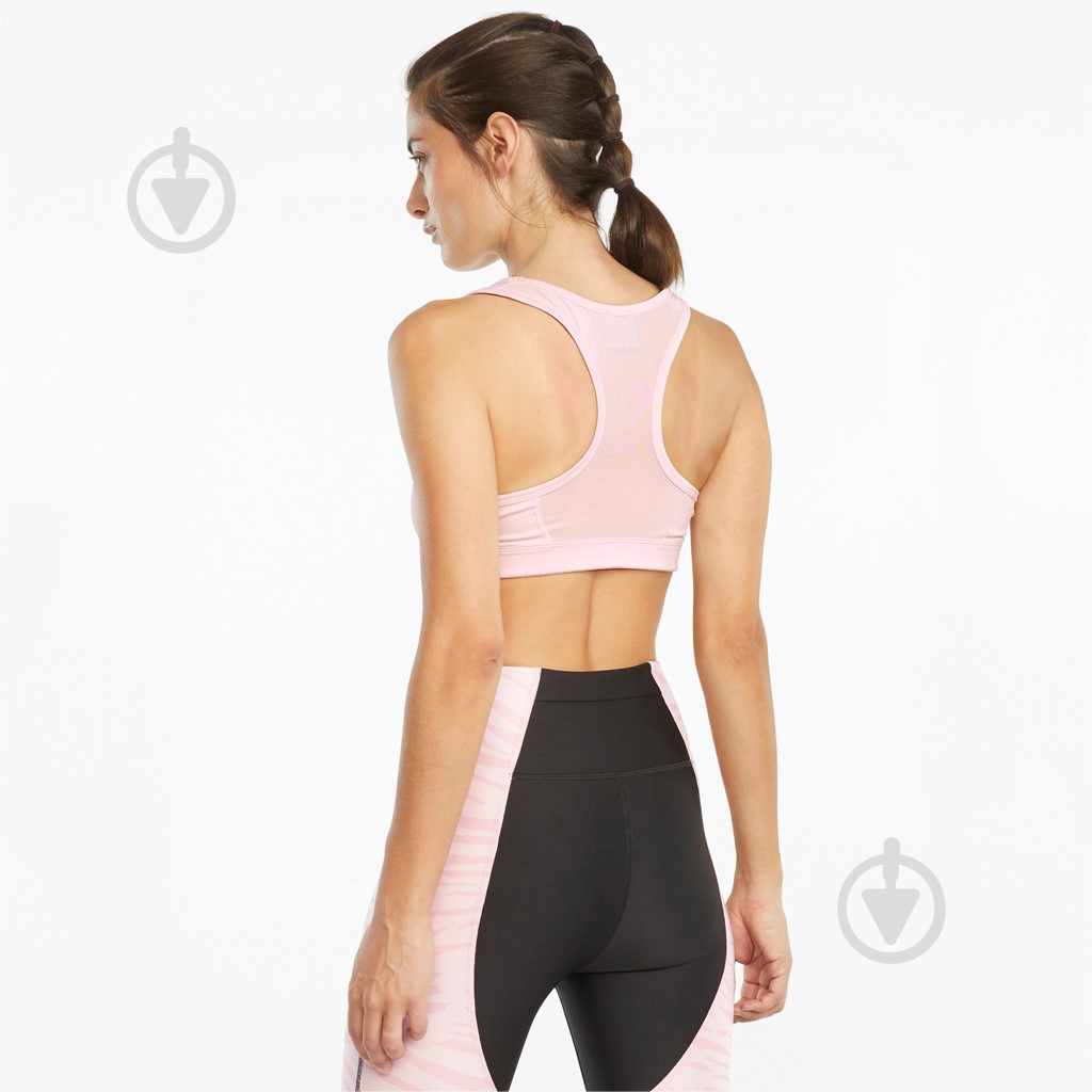 Бра Puma Mid Impact 4Keeps Bra 52030436 р.S розовый - фото 4 Бра Puma Mid Impact 4Keeps Bra 52030436 р.S розовый - фото 4