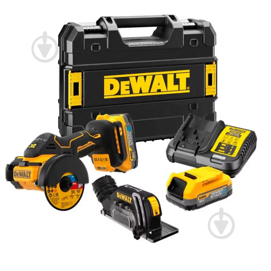 Пила дисковая DeWalt DCS438E2T - фото 1
