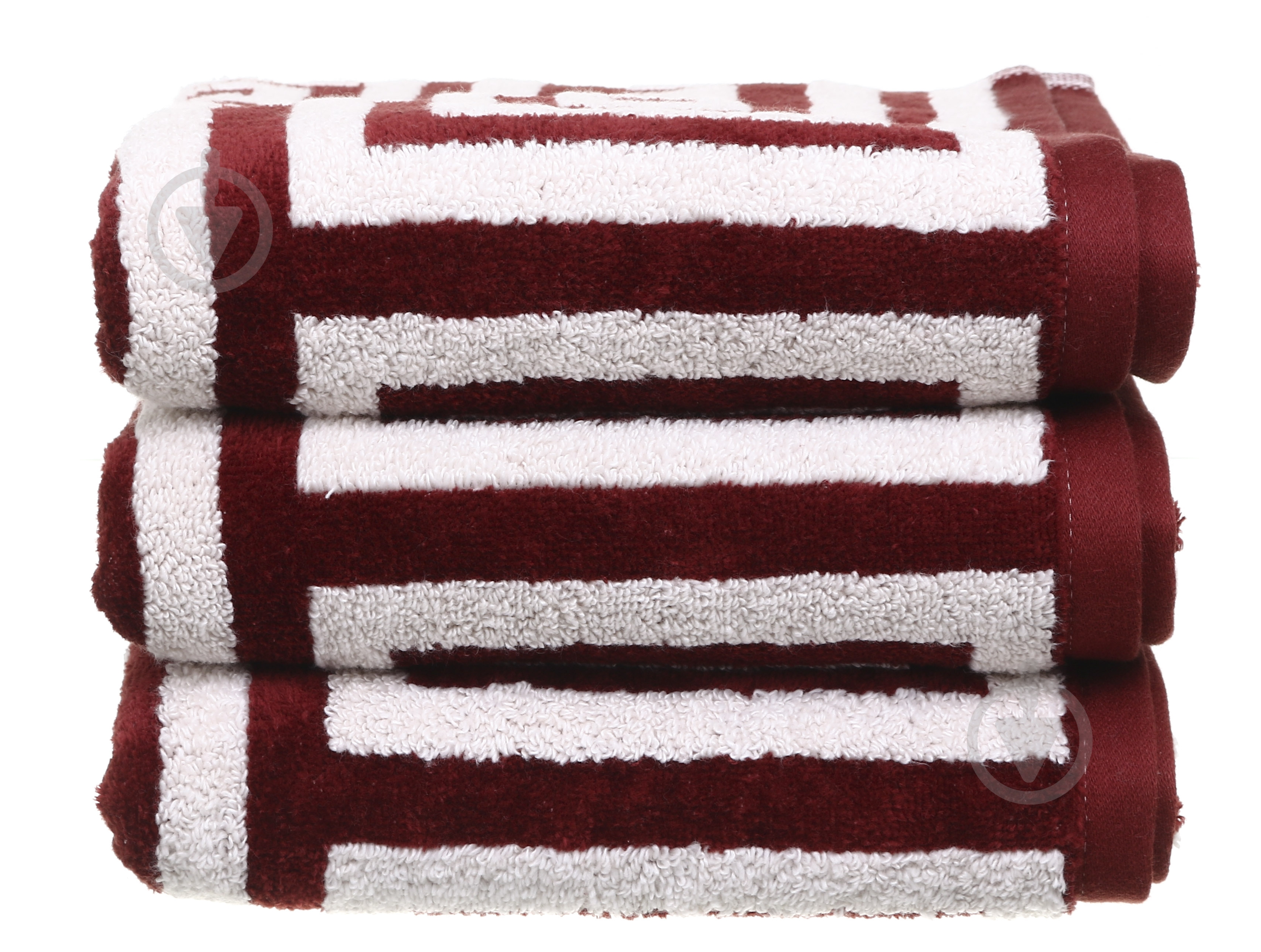 Полотенце Rombo 50x90 см красный - фото 1