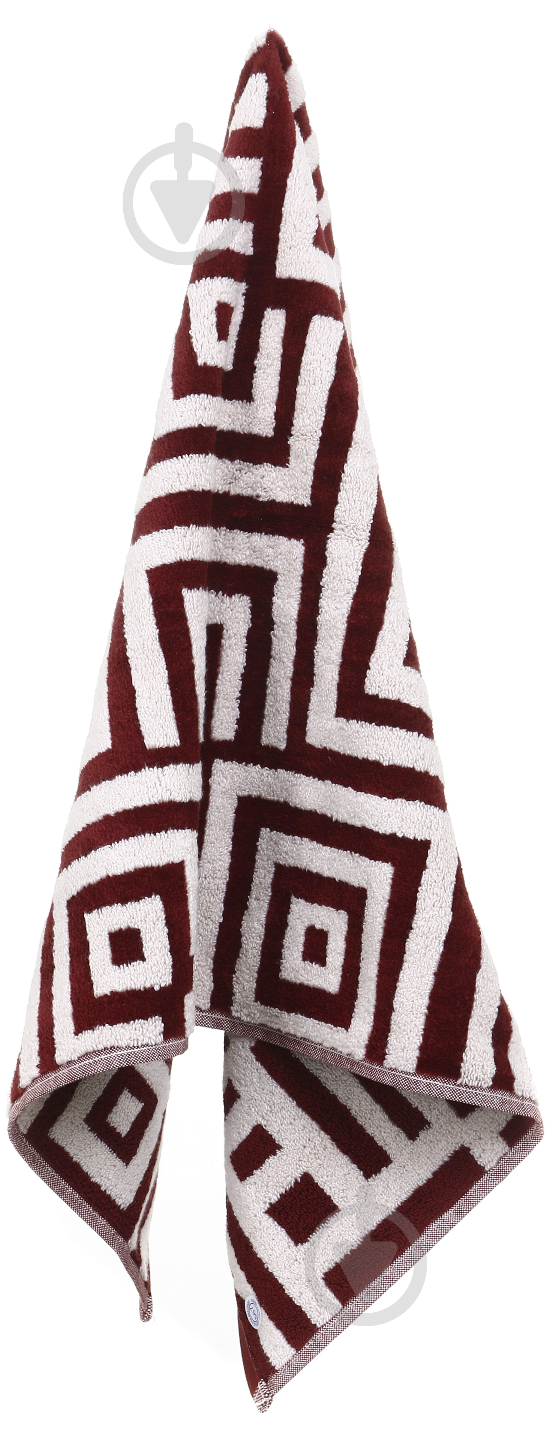 Полотенце Rombo 50x90 см красный - фото 5