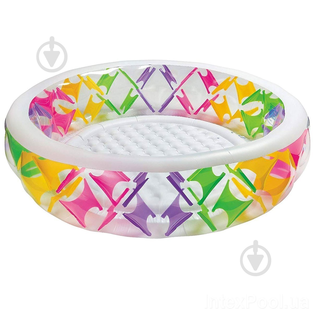 Бассейн надувной Intex 56494 Колесо 229х56 см - фото 1
