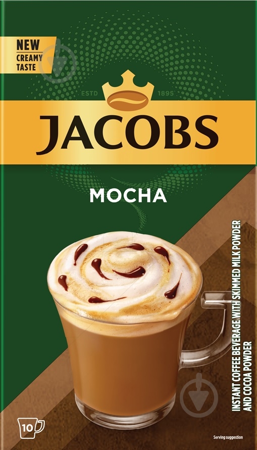 Кофейный напиток Jacobs Мока 3 в 1 19,6 г - фото 2