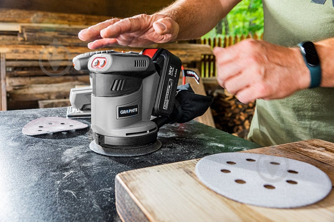 Эксцентриковая шлифмашина GRAPHITE 58g014 - фото 22