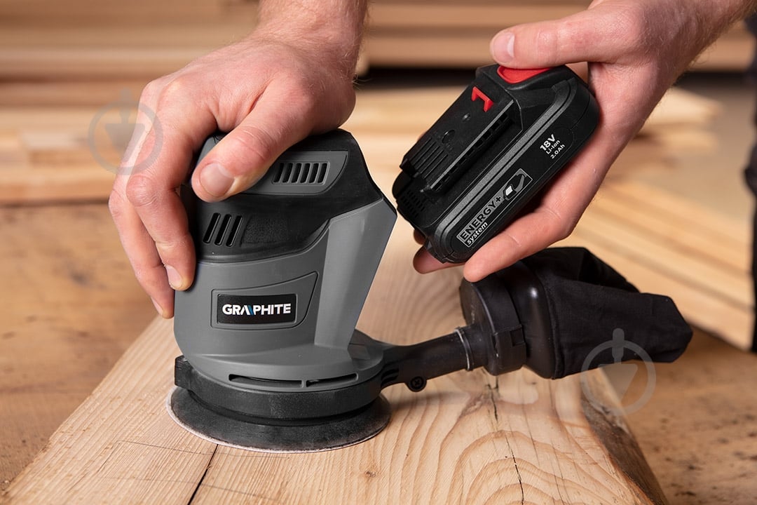 Эксцентриковая шлифмашина GRAPHITE 58g014 - фото 23