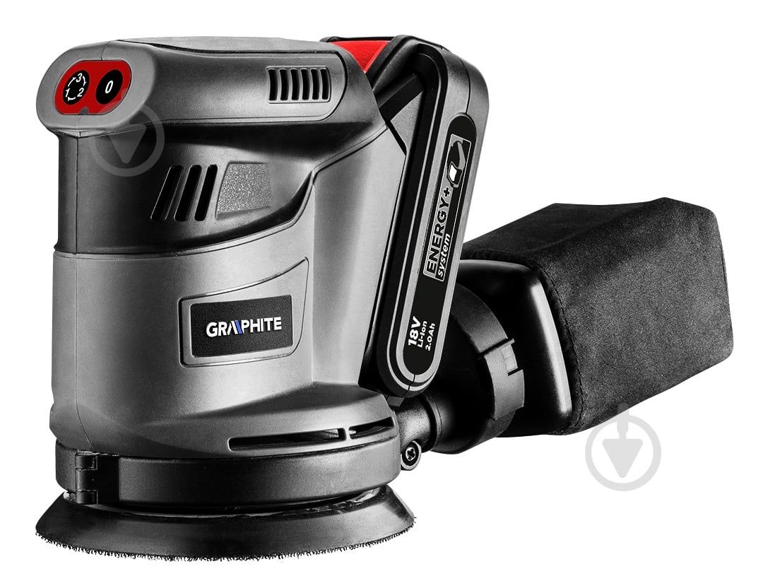 Эксцентриковая шлифмашина GRAPHITE 58g014 - фото 2