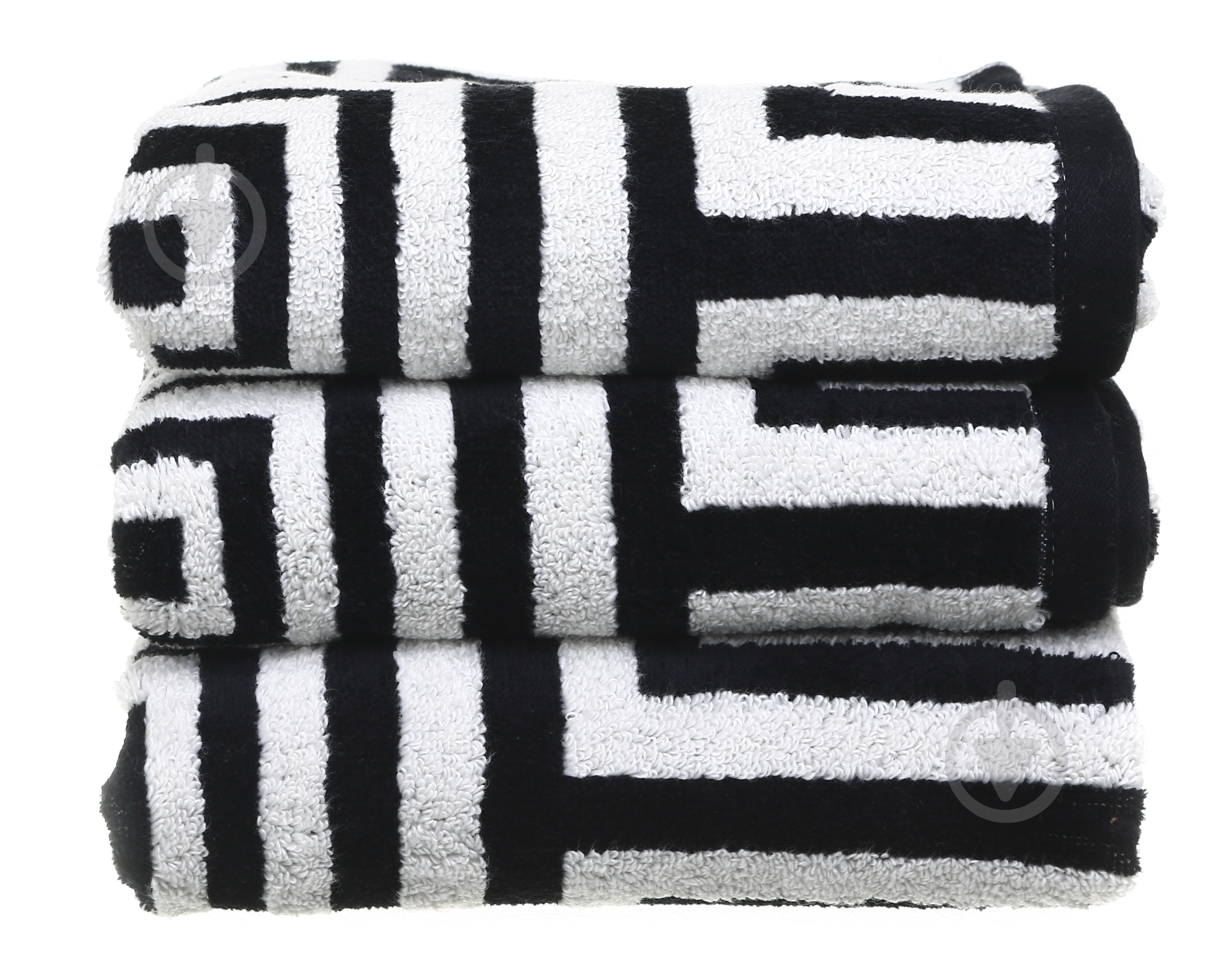 Полотенце Rombo 50x90 см черный - фото 1