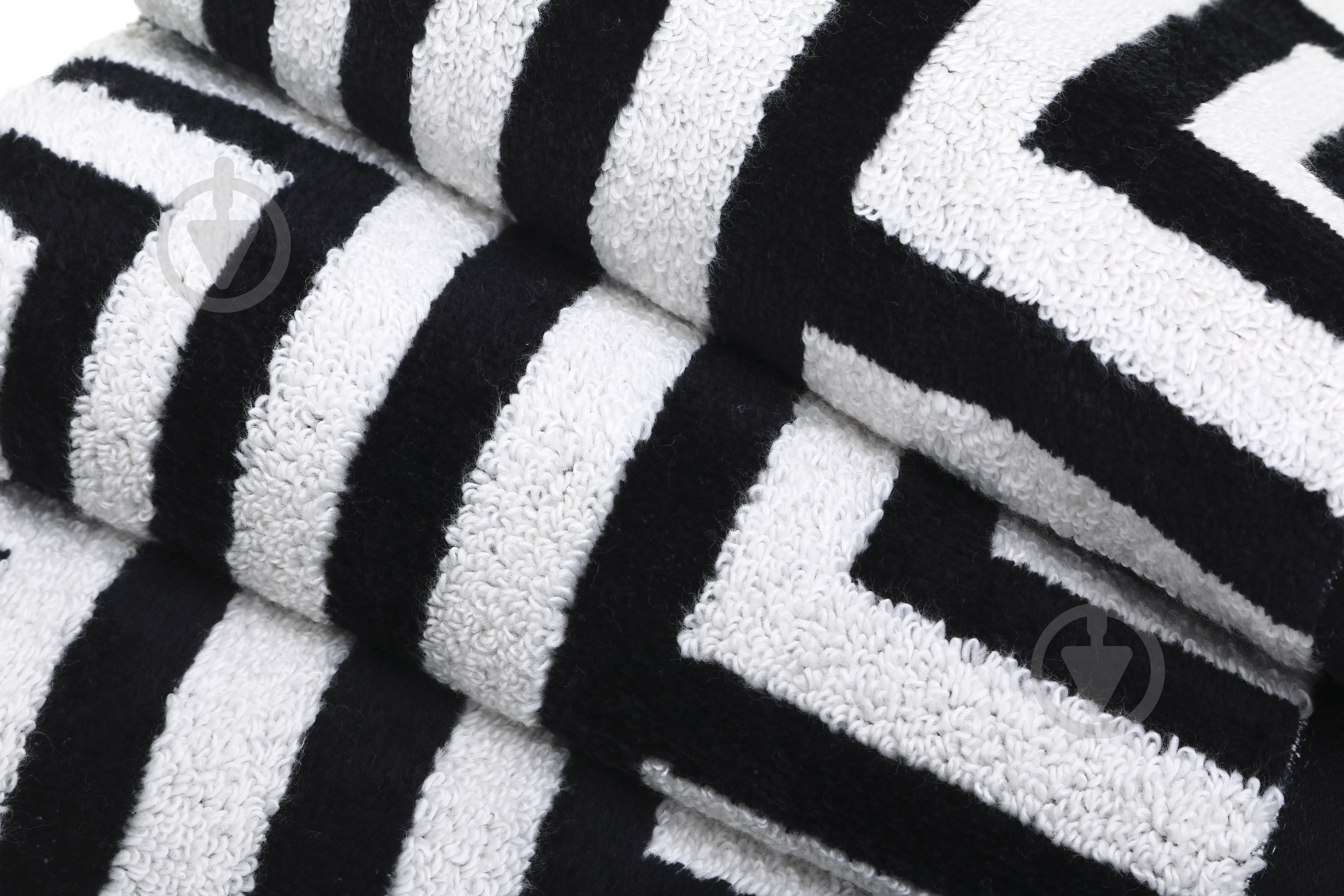 Полотенце Rombo 50x90 см черный - фото 2