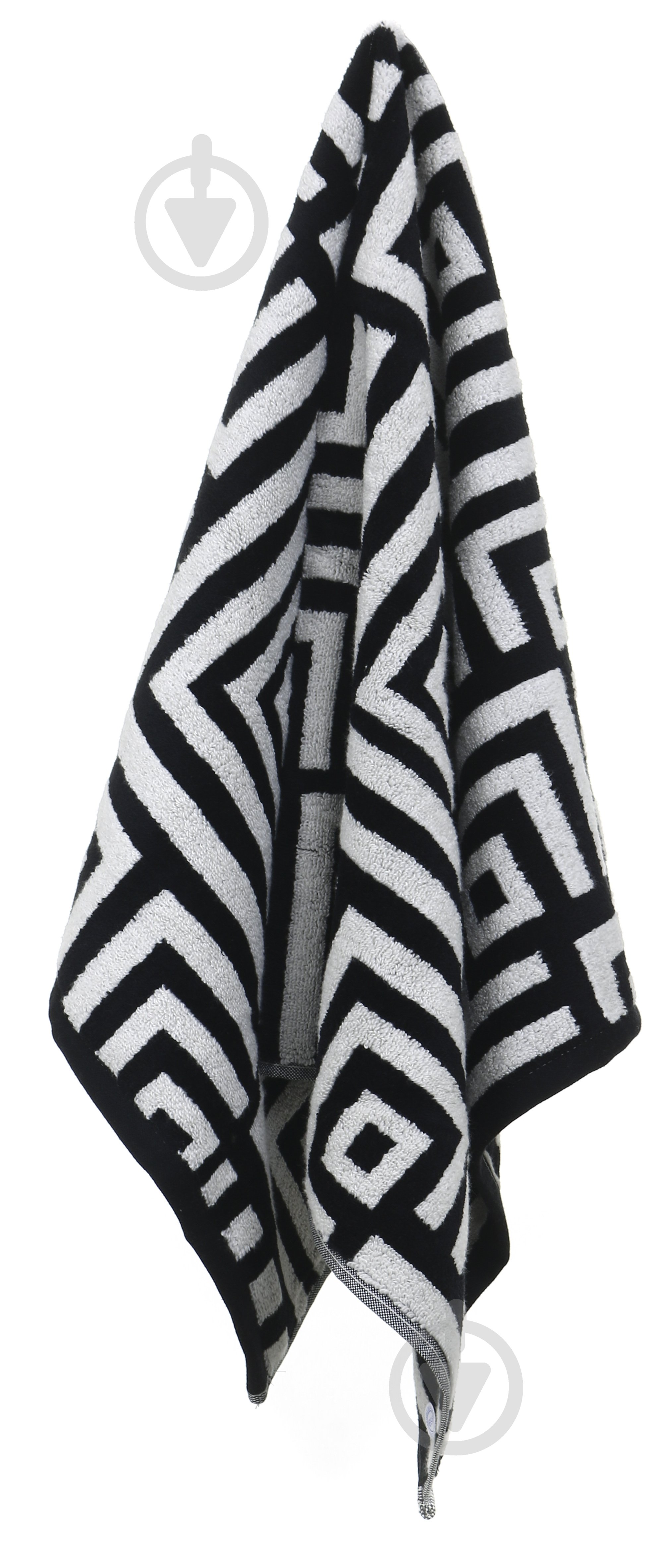 Полотенце Rombo 50x90 см черный - фото 5