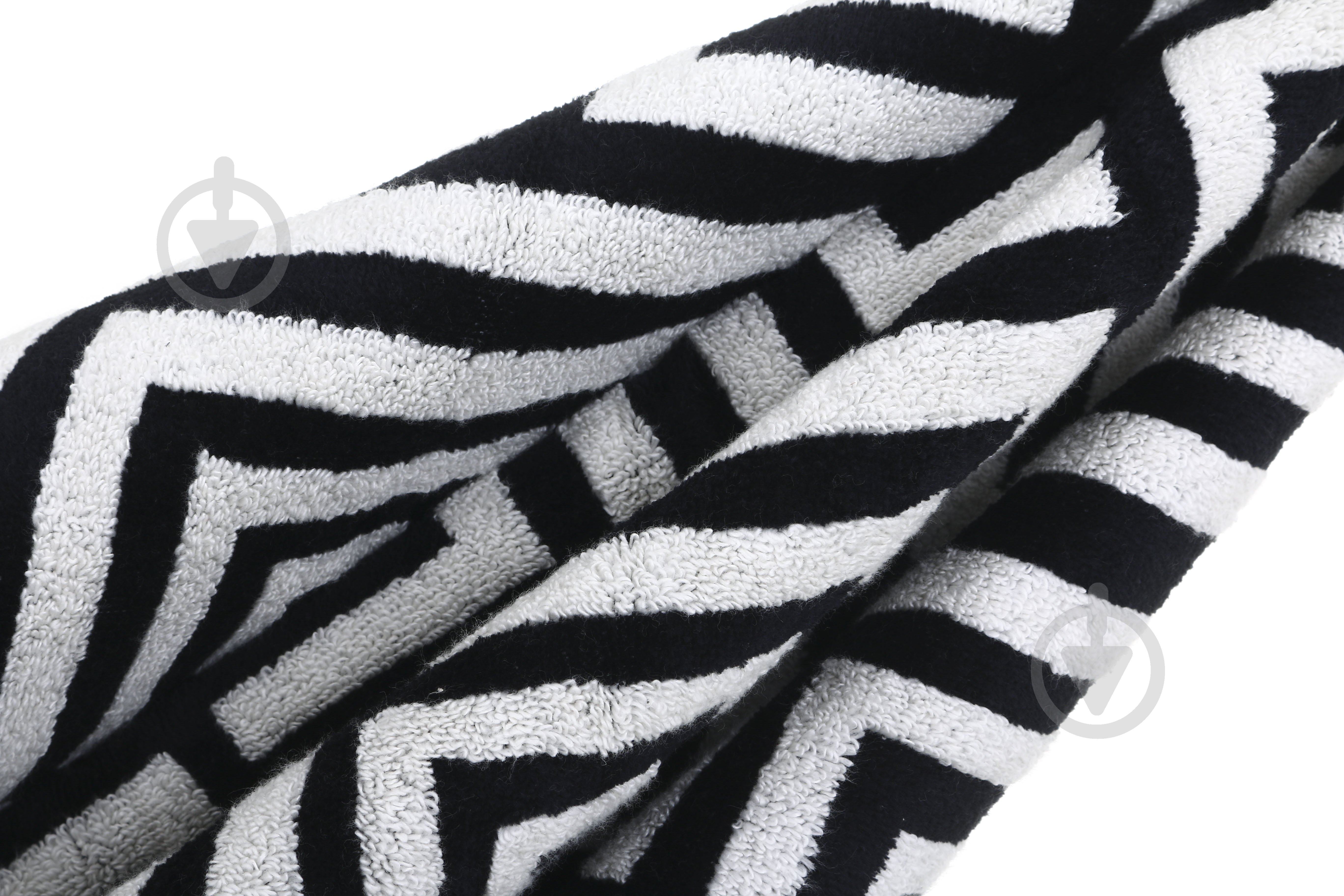 Полотенце Rombo 50x90 см черный - фото 3