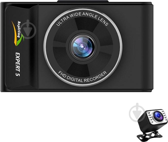 Відеореєстратор Aspiring EXPERT 5 DUAL, WI-FI, GPS, MAGNET - фото 4 Відеореєстратор Aspiring EXPERT 5 DUAL, WI-FI, GPS, MAGNET - фото 4