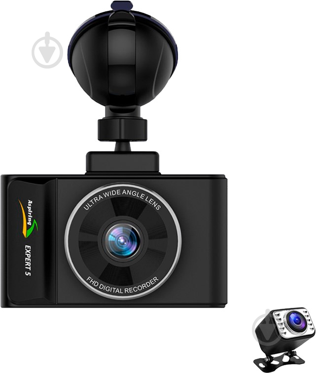 Відеореєстратор Aspiring EXPERT 5 DUAL, WI-FI, GPS, MAGNET - фото 3 Відеореєстратор Aspiring EXPERT 5 DUAL, WI-FI, GPS, MAGNET - фото 3