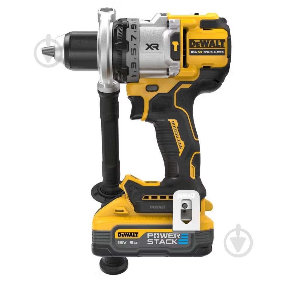Шуруповерт ударный аккумуляторный DeWalt DCD1007H2T - фото 2
