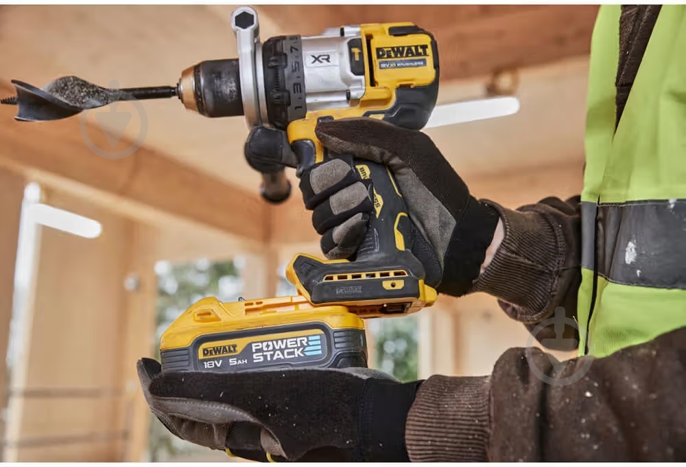 Шуруповерт ударный аккумуляторный DeWalt DCD1007H2T - фото 14