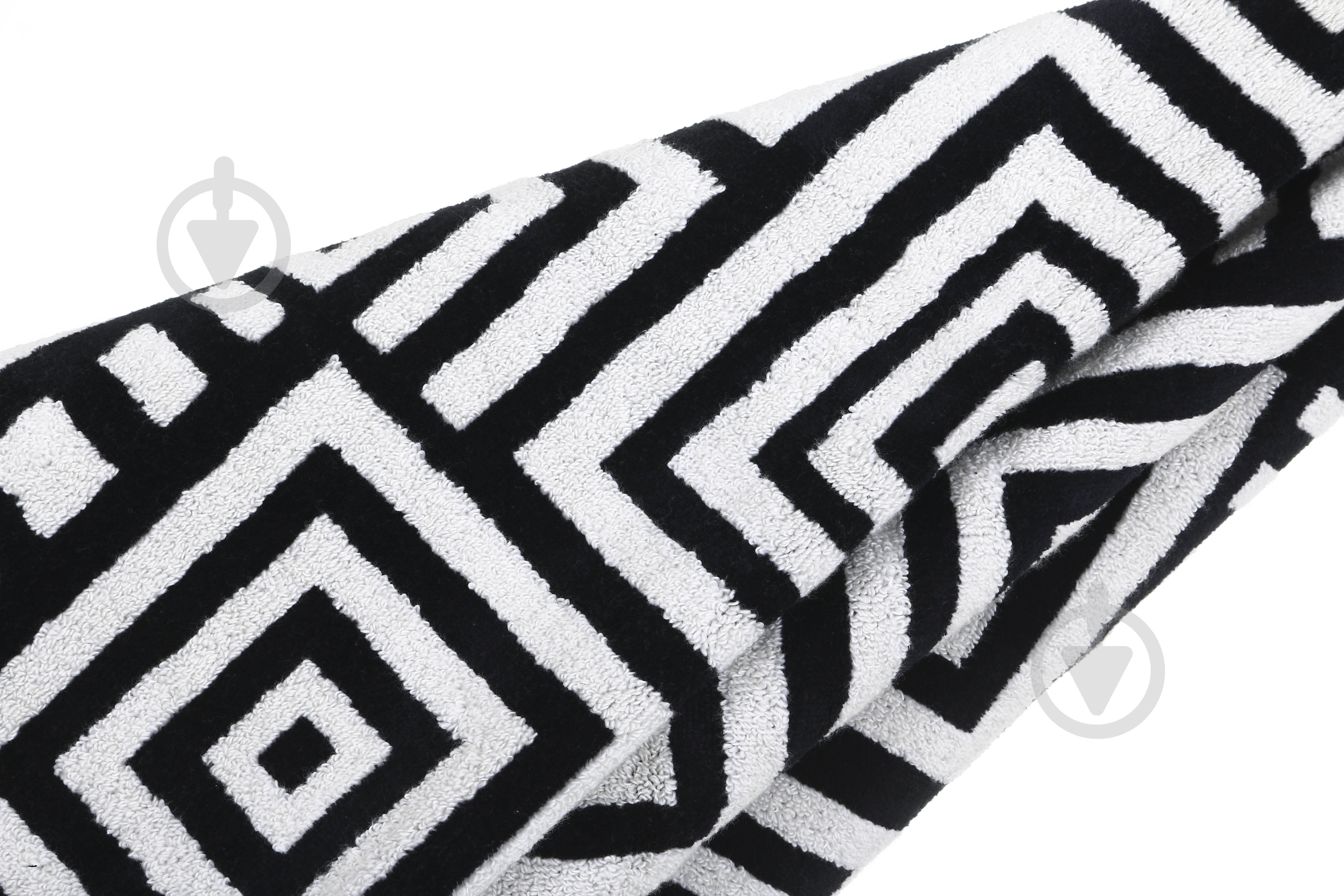 Полотенце Rombo 70x140 см черный - фото 4