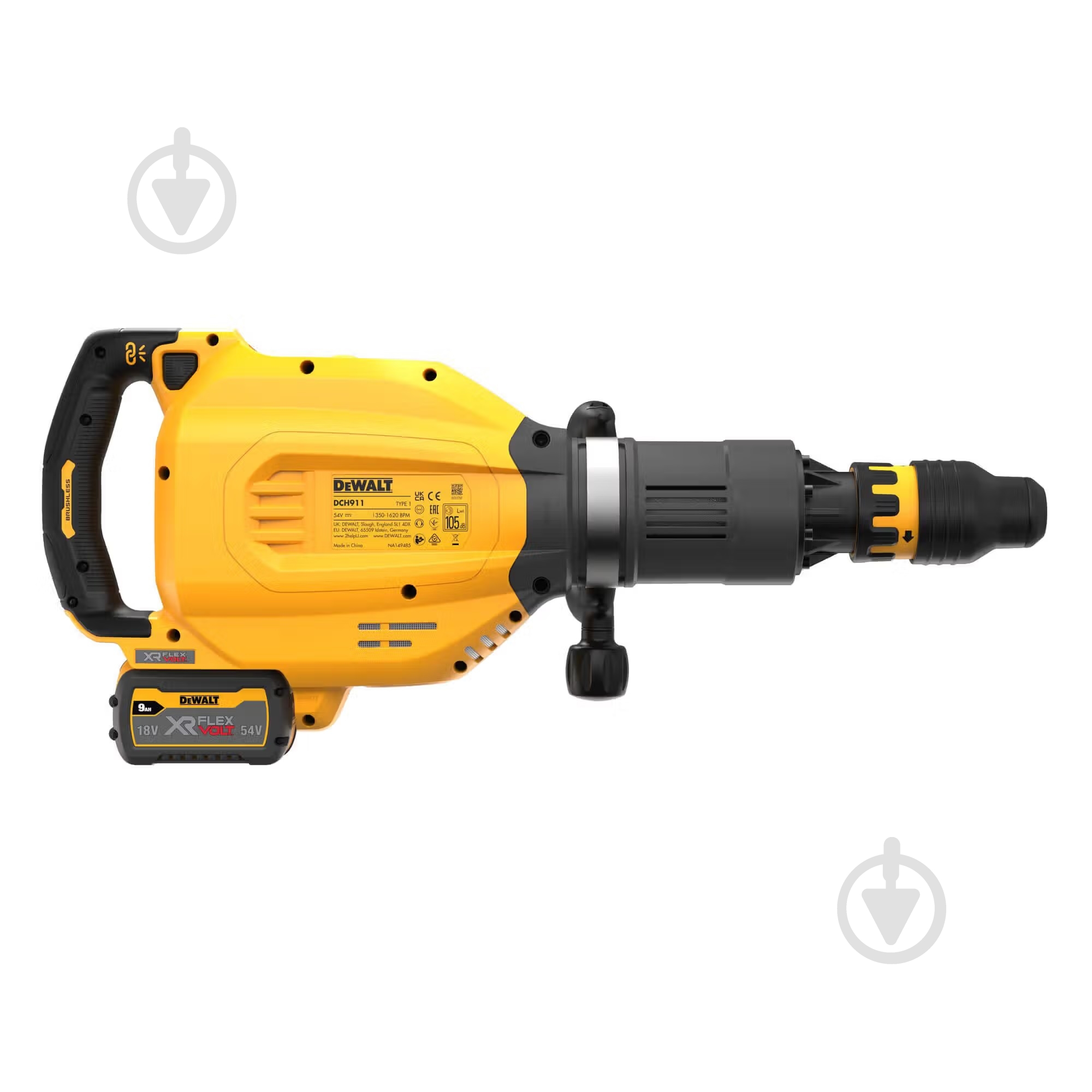 Отбойный молоток DeWalt DCH911X3 - фото 4 Отбойный молоток DeWalt DCH911X3 - фото 4