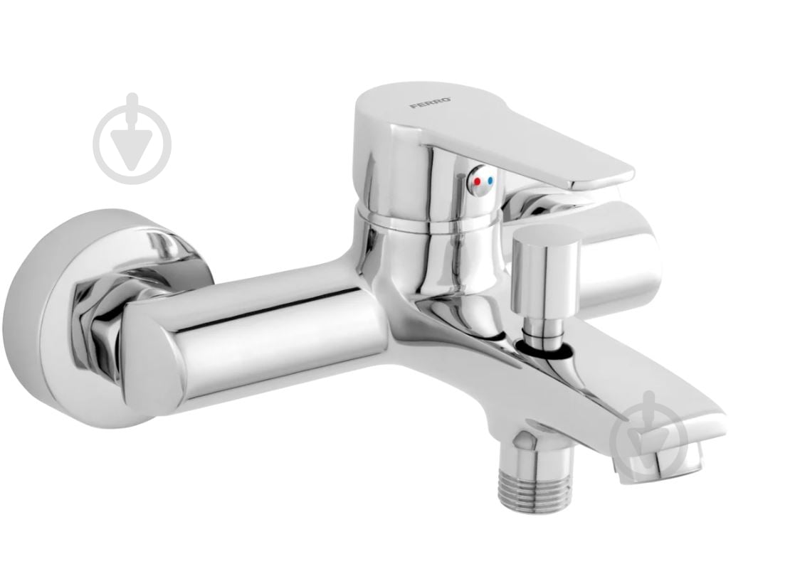 Змішувач для ванни/душу Ferro RENNTO хром - фото 1