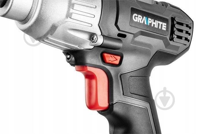 Гайковерт аккумуляторный GRAPHITE 180 Нм 58g012 - фото 4