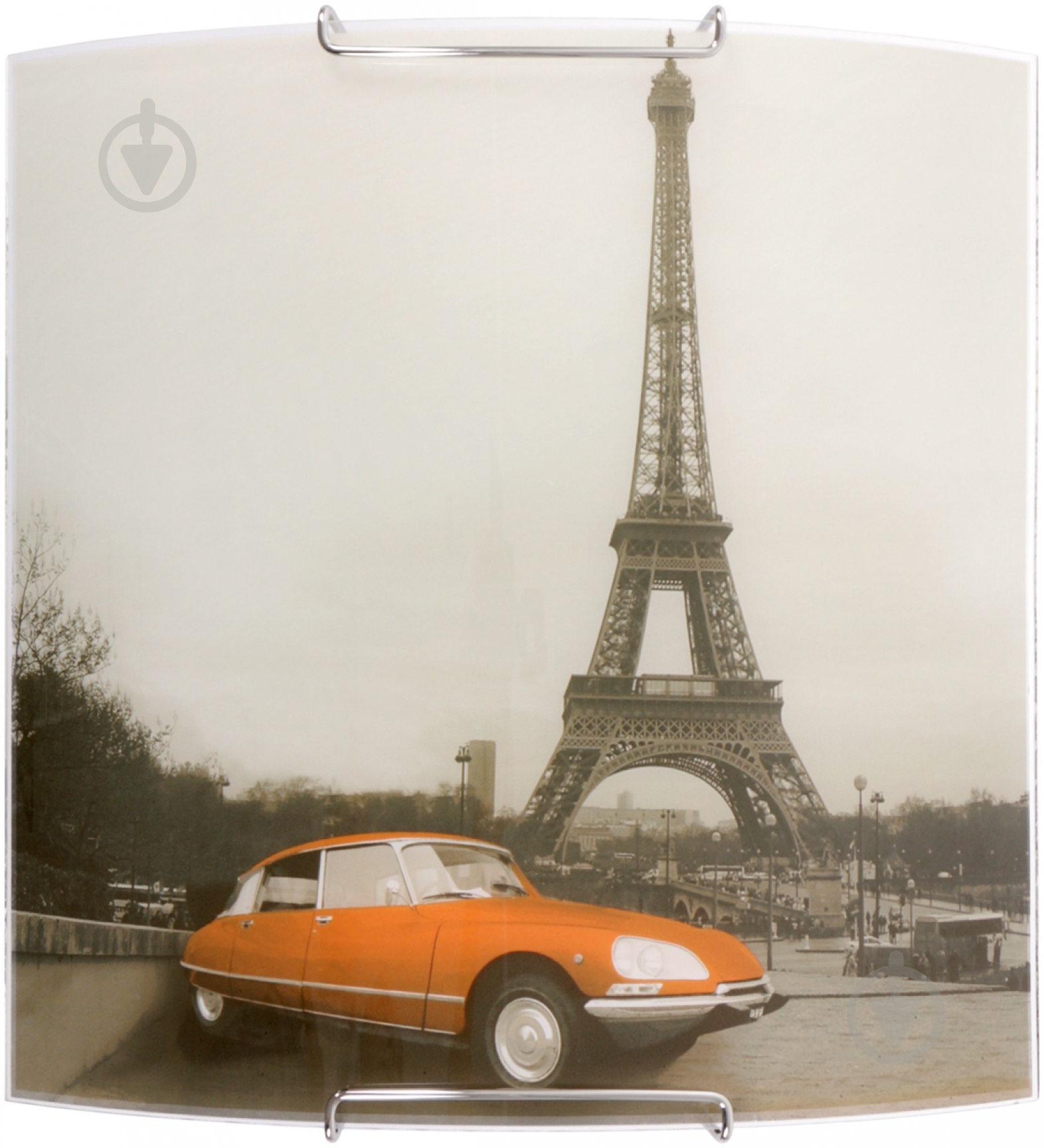 Светильник настенный ALFA Paris 1x40 Вт E14 серый/с рисунком 91365 - фото 1 Светильник настенный ALFA Paris 1x40 Вт E14 серый/с рисунком 91365 - фото 1