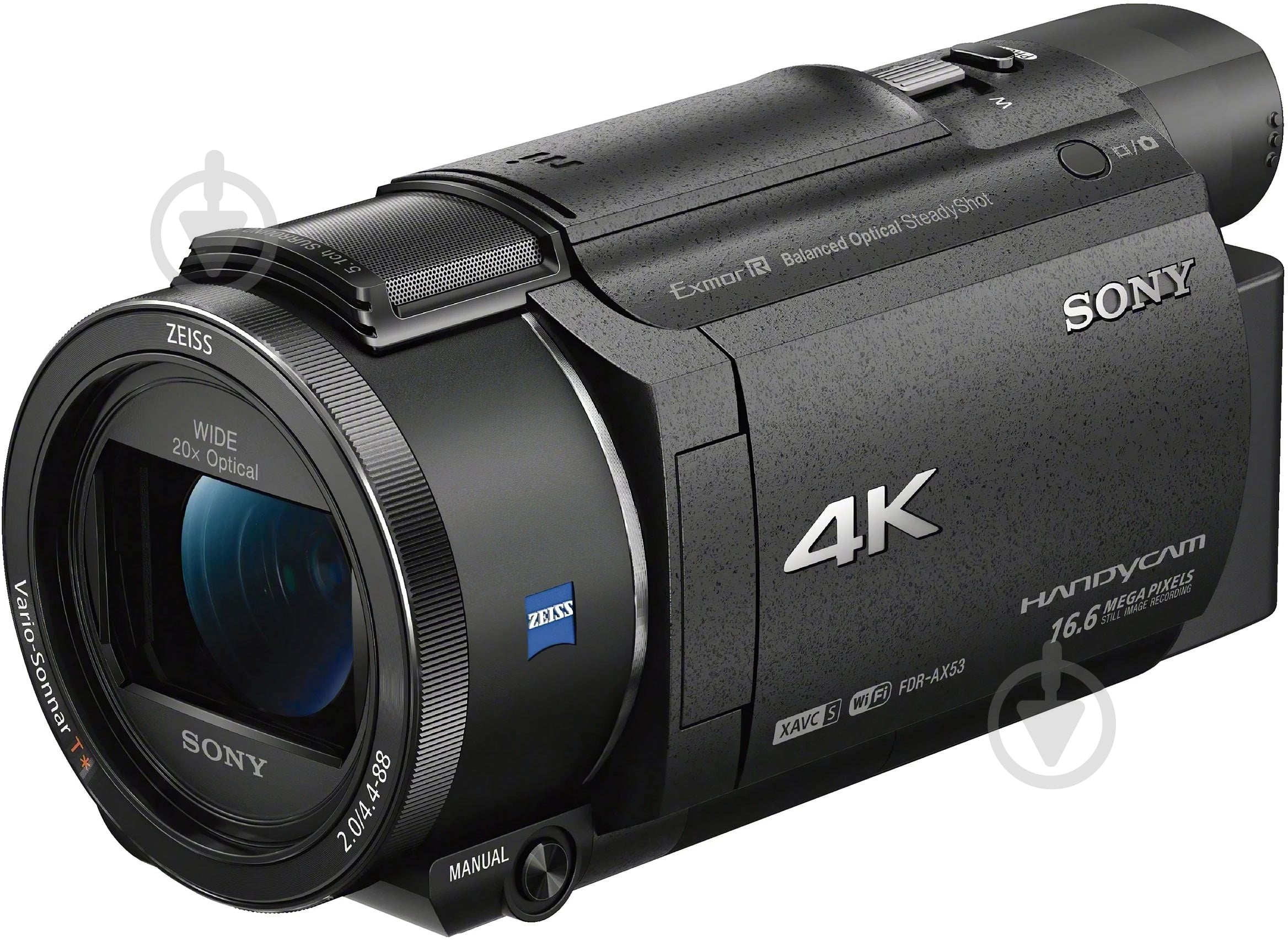 SONY Handycam 240倍デジタルズーム（未開封テープ5本付き） ᐉ Видеокамера Sony Handycam FDR-AX53 black (FDRAX53B.CEE
