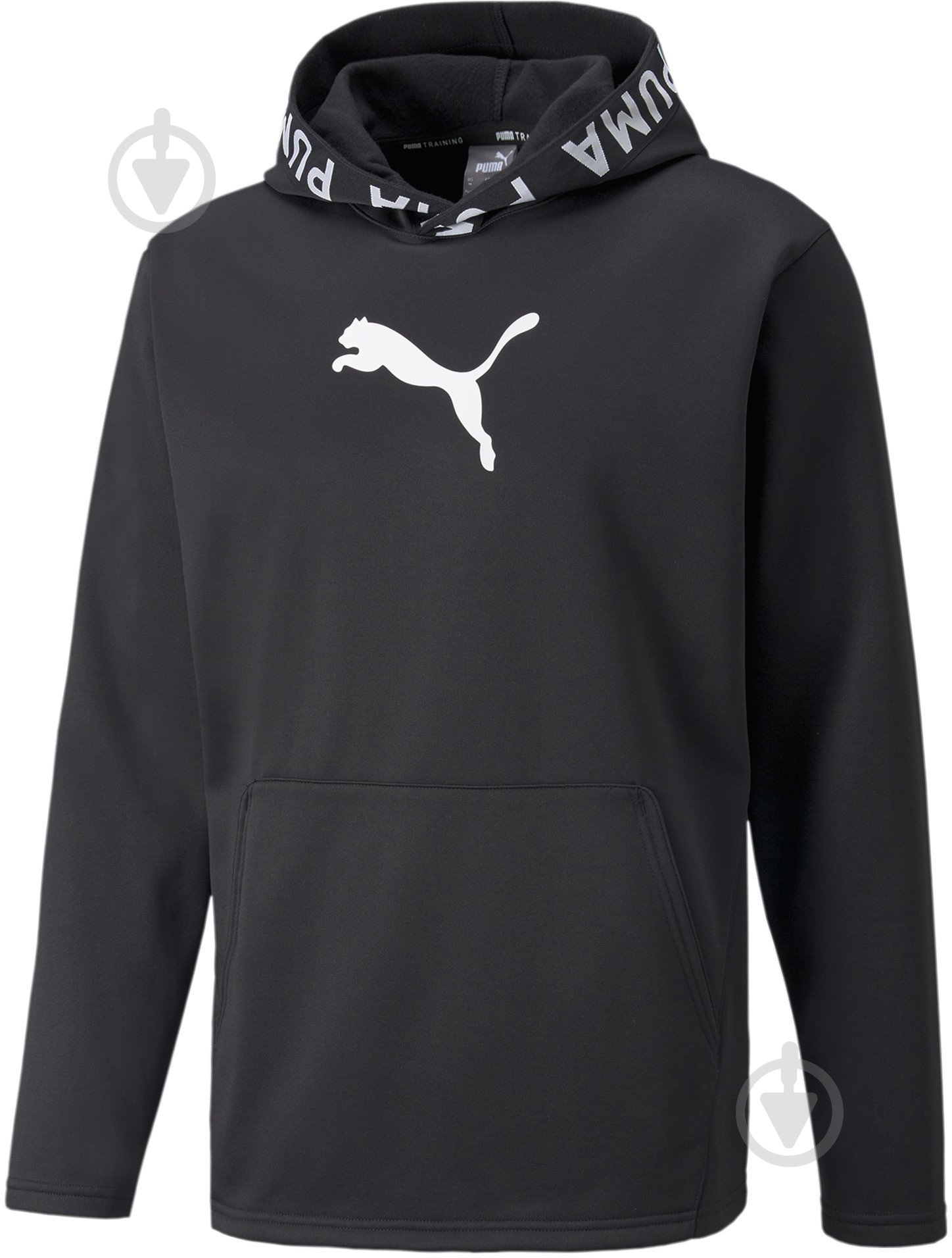 Джемпер Puma TRAIN PWR FLEECE HOODIE 52089301 р.S черный - фото 1