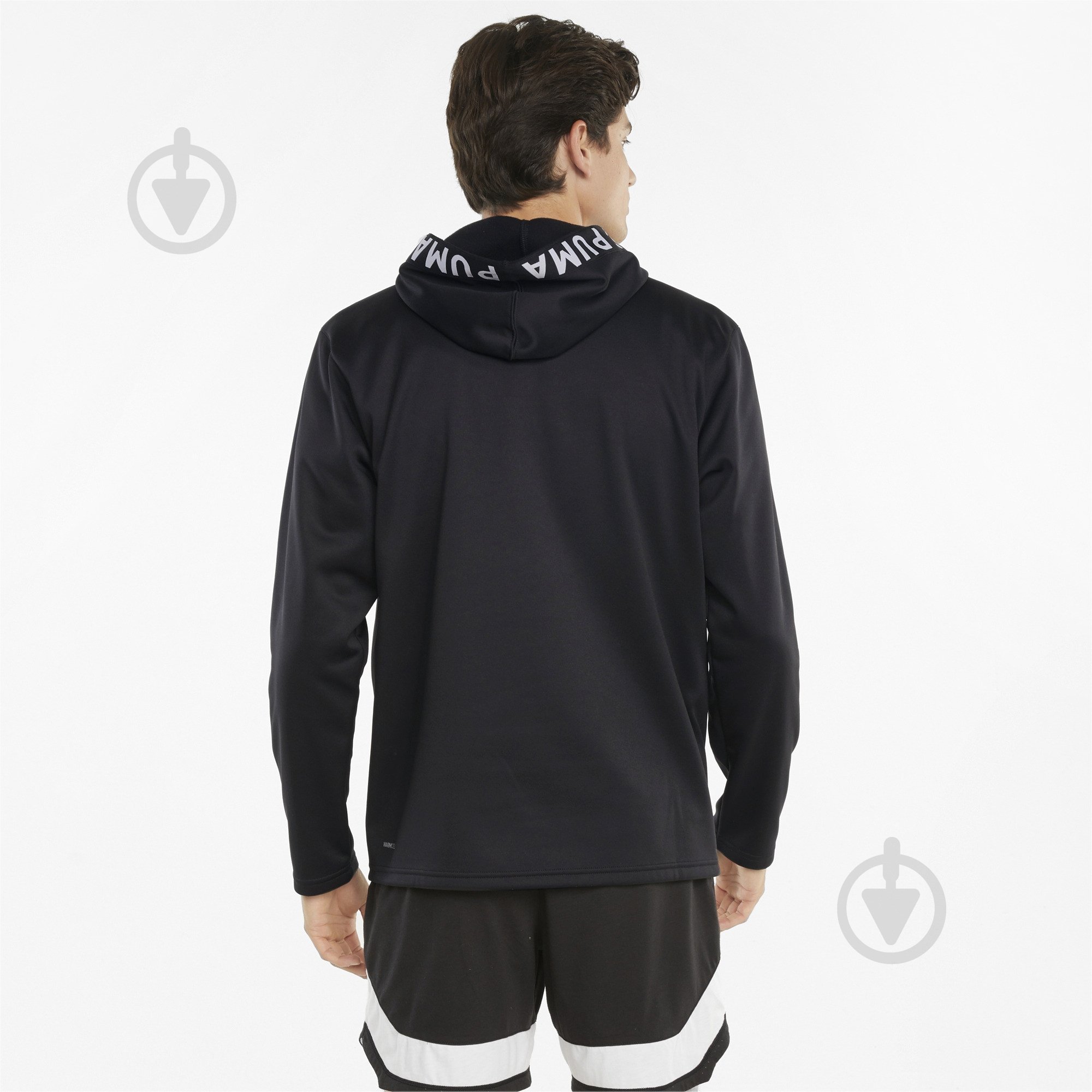 Джемпер Puma TRAIN PWR FLEECE HOODIE 52089301 р.S черный - фото 4