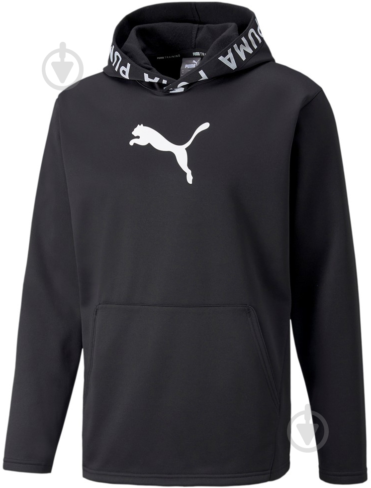 Джемпер Puma TRAIN PWR FLEECE HOODIE 52089301 р.3XL черный - фото 1
