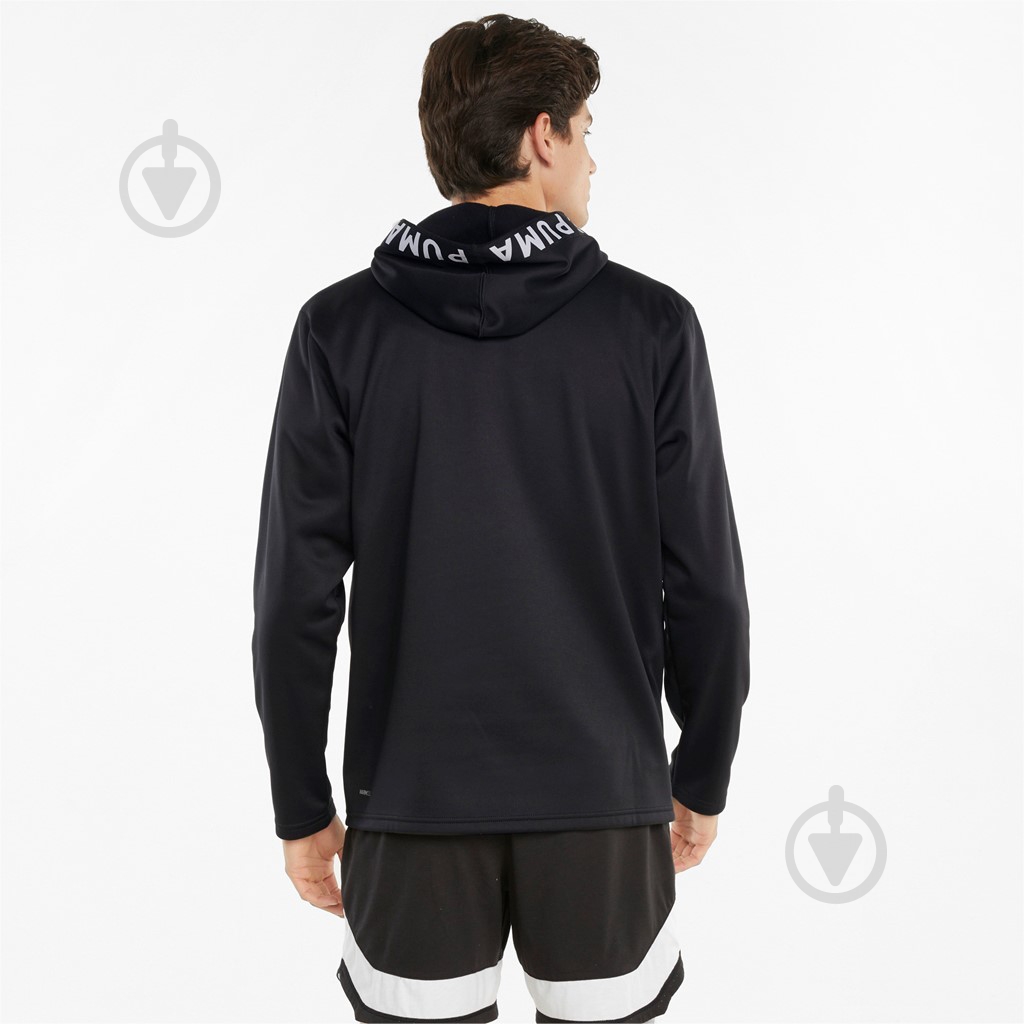 Джемпер Puma TRAIN PWR FLEECE HOODIE 52089301 р.3XL черный - фото 4