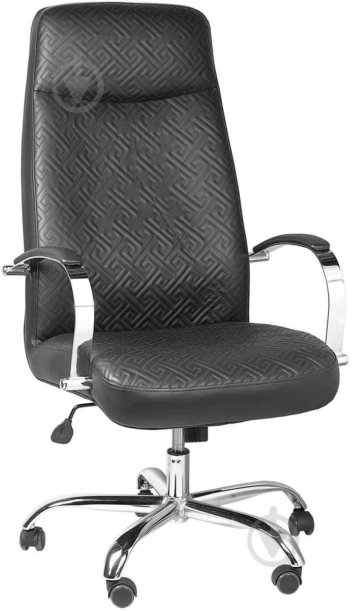 Кресло Barsky Сhief Chrome CF-01 черный - фото 1
