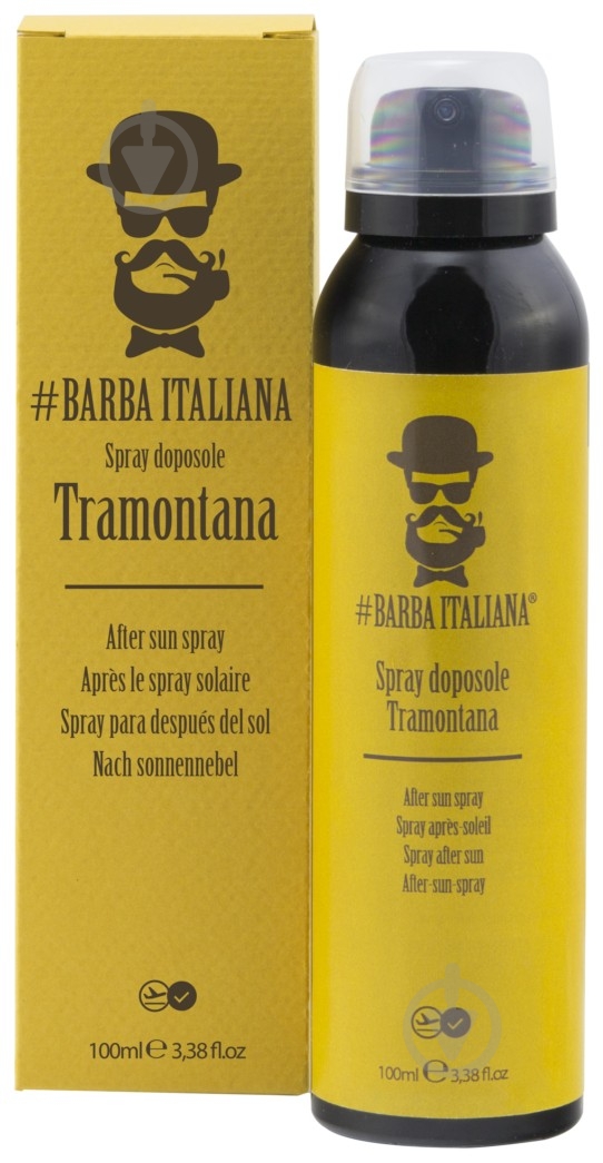 Спрей после загара Barba Italiana Tramontana 100 мл - фото 1 Спрей после загара Barba Italiana Tramontana 100 мл - фото 1