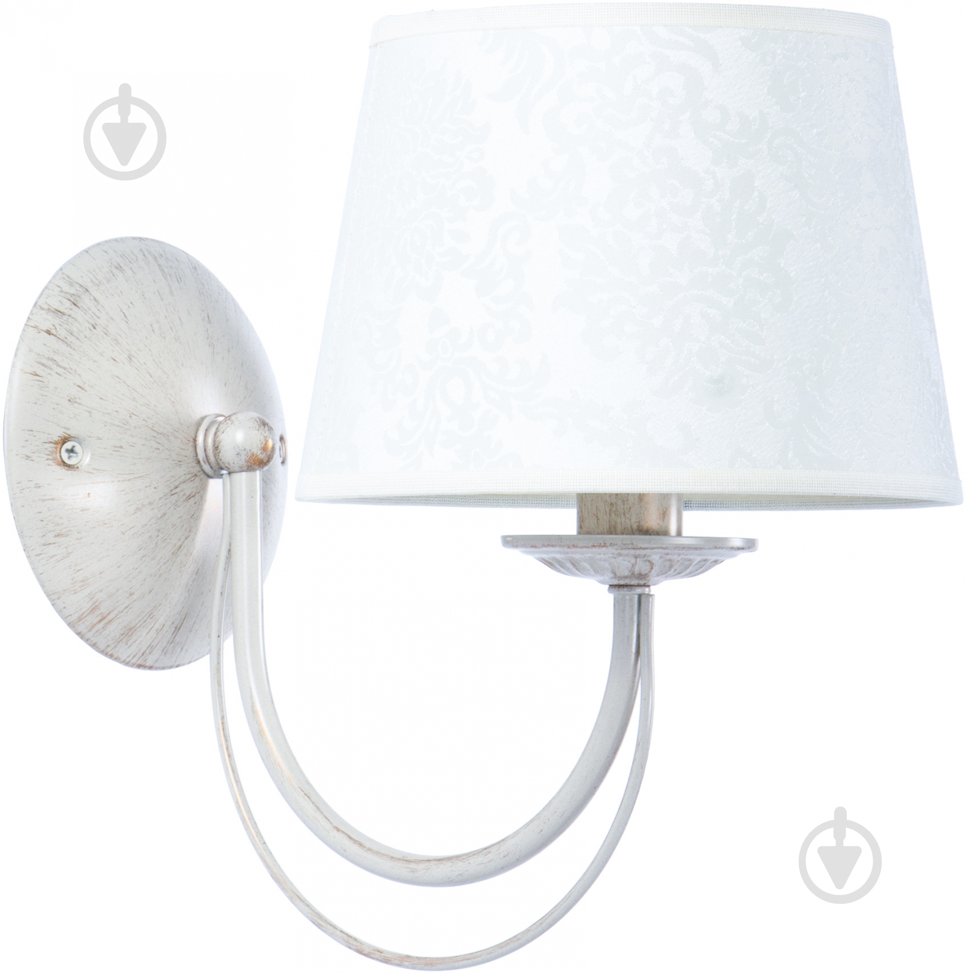 Бра ALFA IRMA 20910 1x40 Вт E14 белый - фото 2 Бра ALFA IRMA 20910 1x40 Вт E14 белый - фото 2