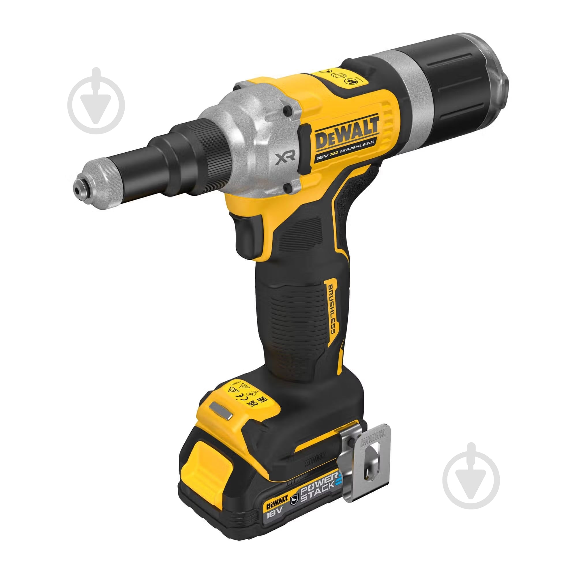 Заклепочник аккумуляторный DeWalt DCF414E2GT - фото 3
